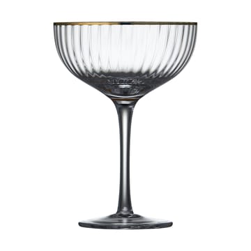 Palermo Gold cocktailglas 31,5 cl 4-pak - Klar/Guld - Lyngby Glas