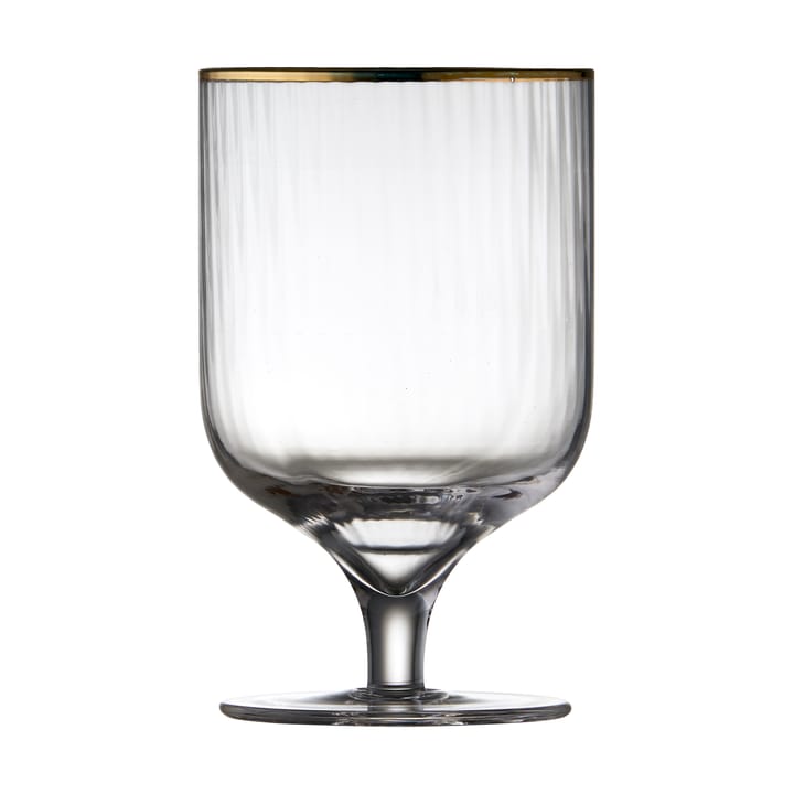 Palermo Gold vinglas 30 cl 4-pak, Klar/Guld Lyngby Glas