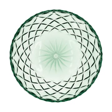Sorrento asietter Ø16 cm 4-pak - Grøn - Lyngby Glas