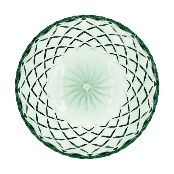 Sorrento asietter Ø16 cm 4-pak - Grøn - Lyngby Glas