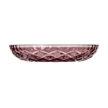 Sorrento asietter Ø16 cm 4-pak - Lyserød - Lyngby Glas
