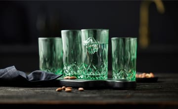 Sorrento highball glas 38 cl 4-pak - Green - Lyngby Glas