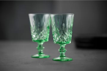 Sorrento vinglas 29 cl 4-pak - Grøn - Lyngby Glas