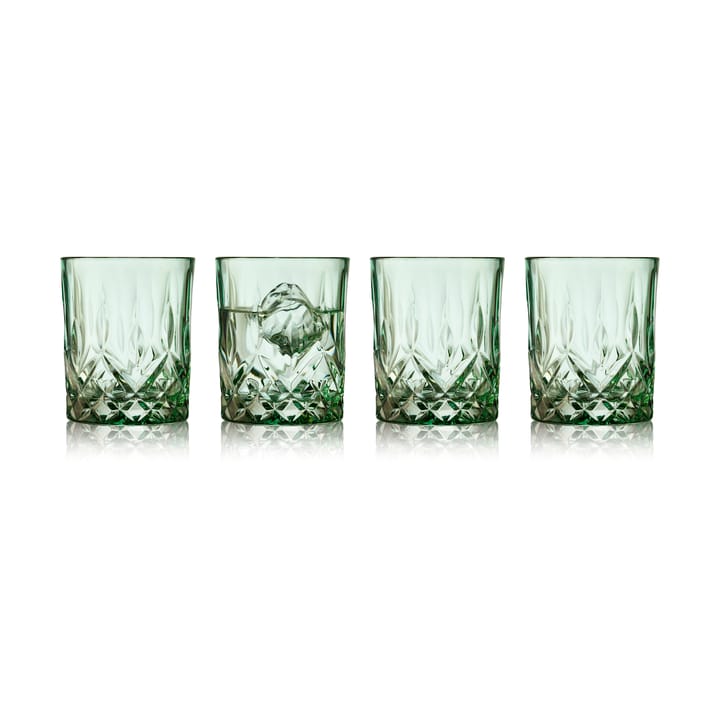 Sorrento whiskyglas 32 cl 4-pak - Green - Lyngby Glas