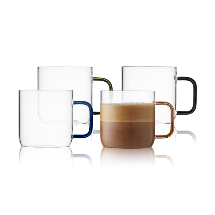 Torino krus glas 30 cl 4 dele, Mix Lyngby Glas