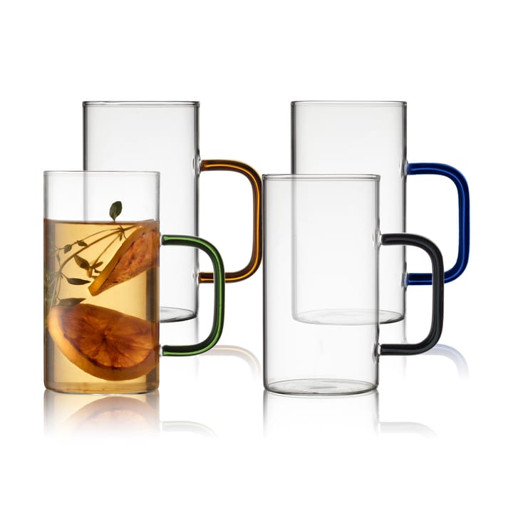 Torino krus glas 35 cl 4 dele, Mix Lyngby Glas