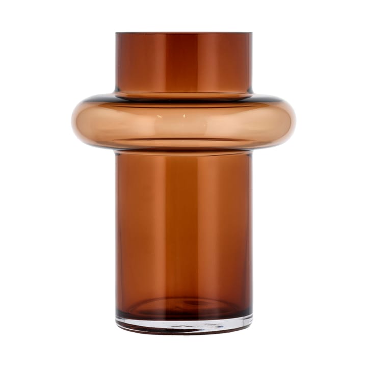 Tube vase glas 20 cm - Amber - Lyngby Glas