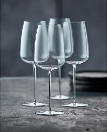 Veneto Bourgogne vinglas 77 cl 2-pak - Clear - Lyngby Glas