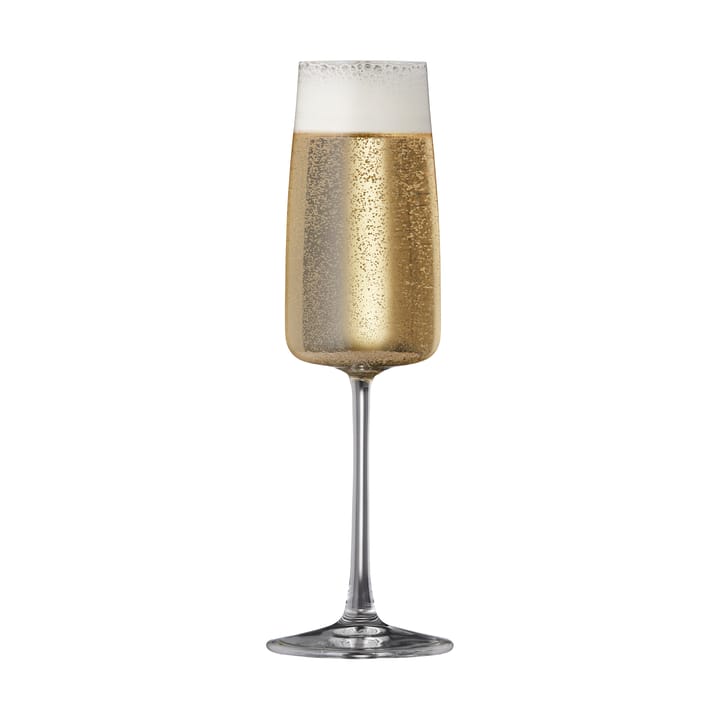 Zero champagneglas 30 cl 4-pak - Krystal - Lyngby Glas