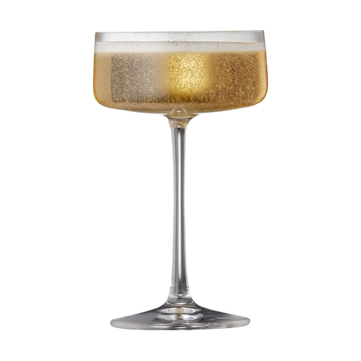 Zero champagneglas coupe 26 cl 4-pak - Krystal - Lyngby Glas