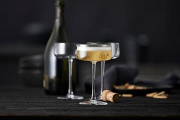 Zero champagneglas coupe 26 cl 4-pak - Krystal - Lyngby Glas