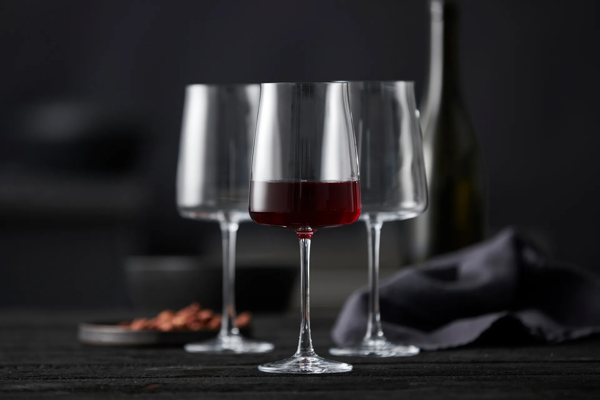 Zero rødvinsglas 54 cl 4-pak, Krystal Lyngby Glas