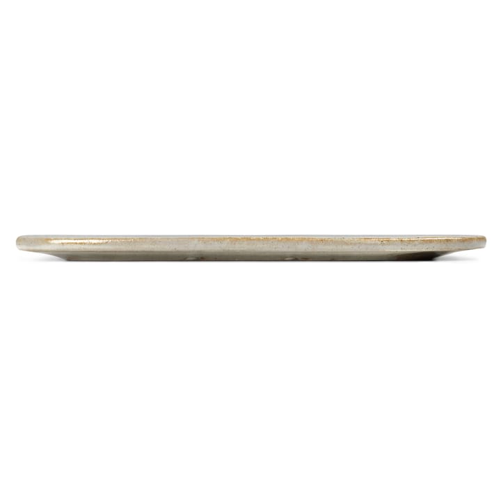 DAN-ILD stribet serveringsfad 27x27 cm, Blå Lyngby Porcelæn