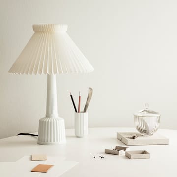 Esben Klint bordlampe - hvid, H44 cm - Lyngby Porcelæn