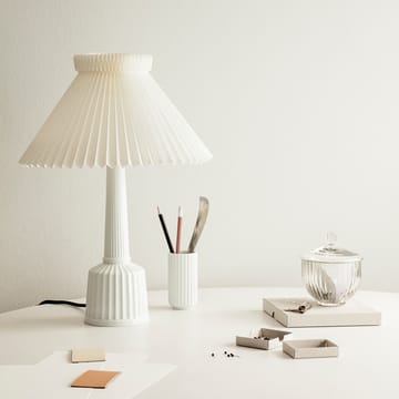 Esben Klint bordlampe - hvid, H65 cm - Lyngby Porcelæn