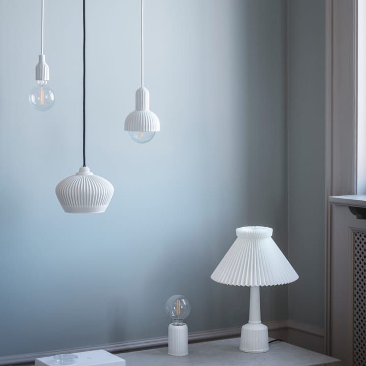 Lyngby loftlampe, hvid Lyngby Porcelæn