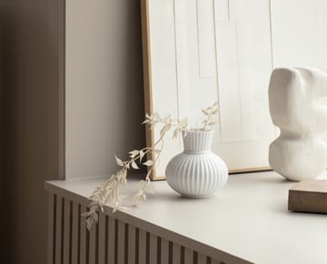 Lyngby Tura vase hvid - 14,5 cm - Lyngby Porcelæn