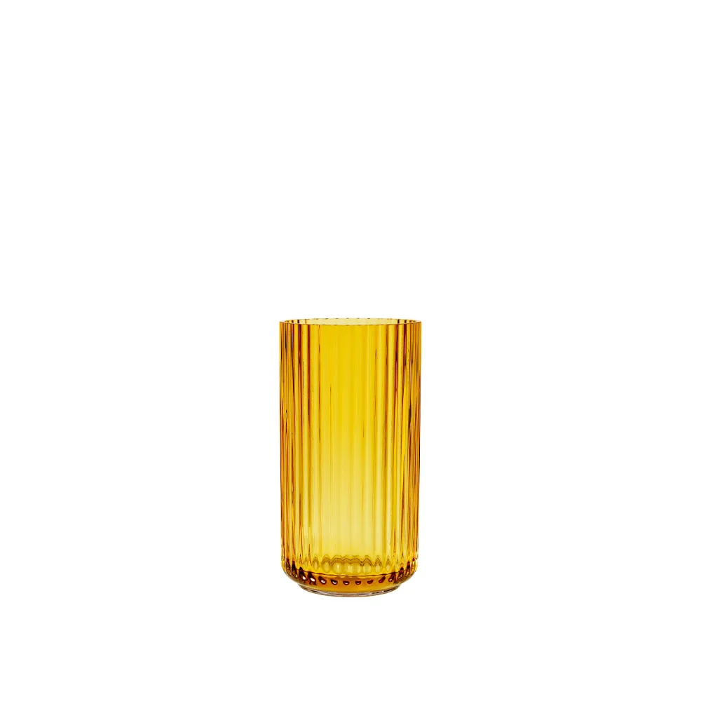 Lyngby vase, amber, 15,5 cm Lyngby Porcelæn