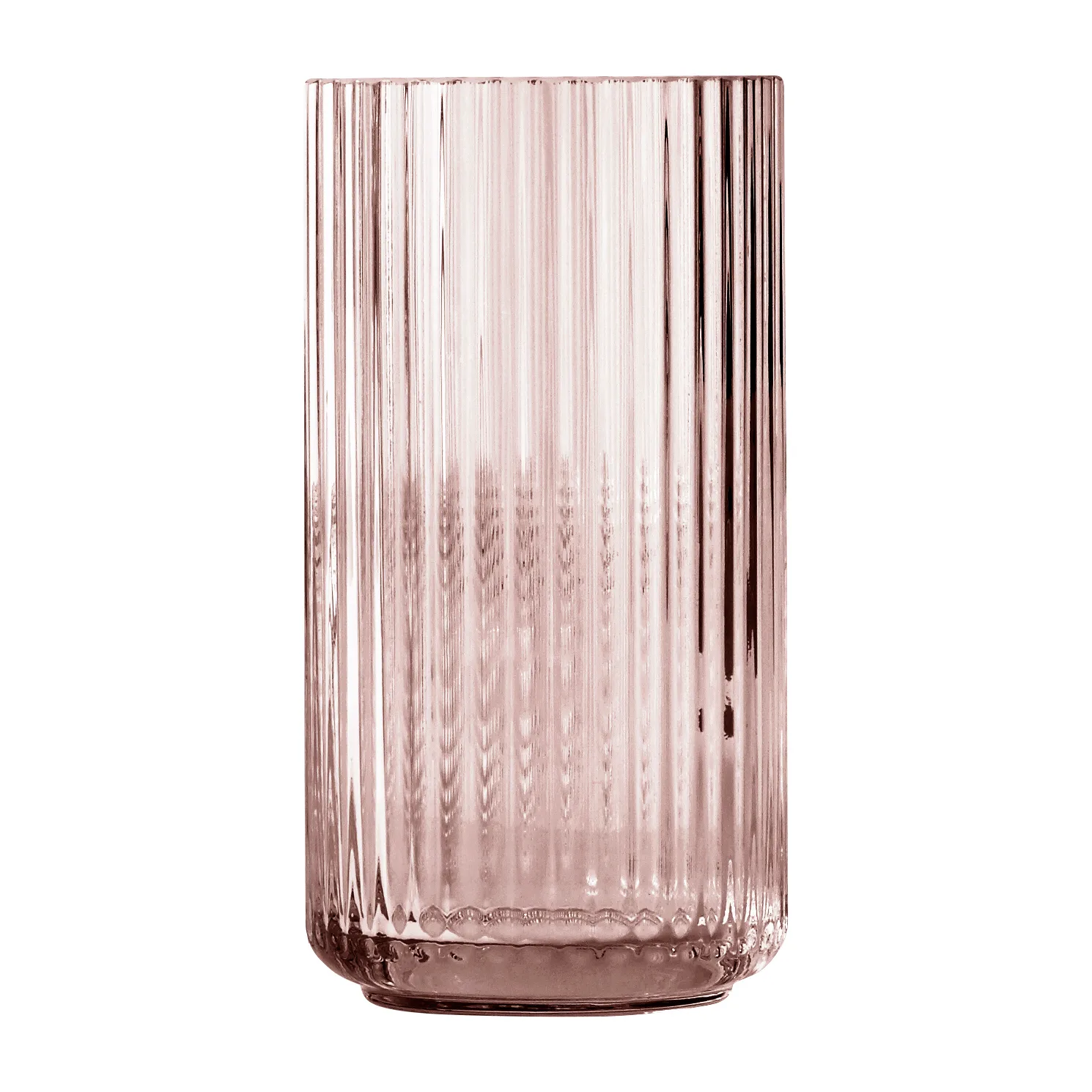 Lyngby vase glas burgundy, 20 cm Lyngby Porcelæn