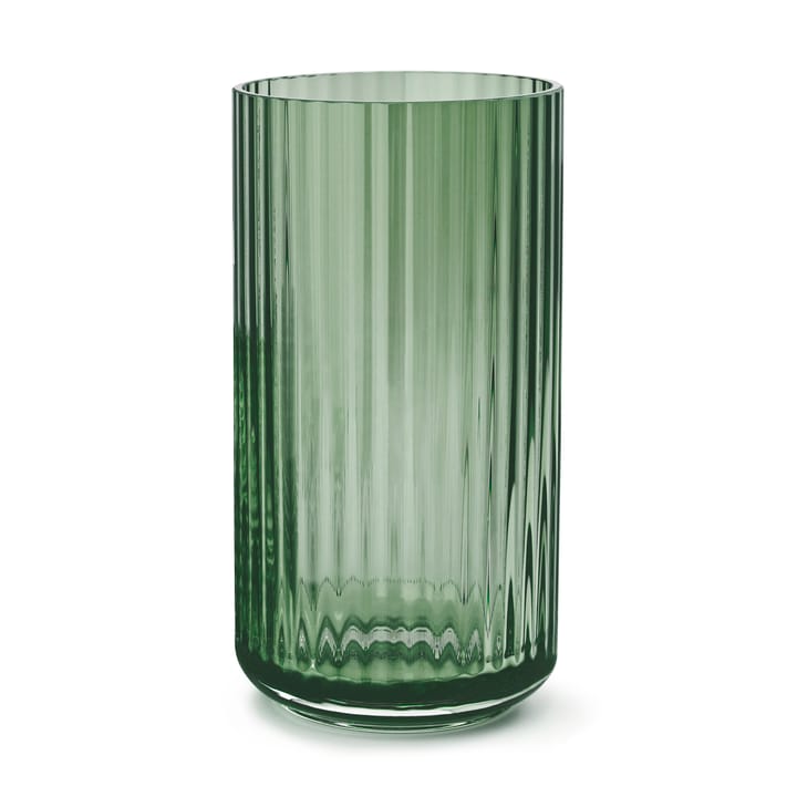 Lyngby vase glas grøn - 20 cm - Lyngby Porcelæn