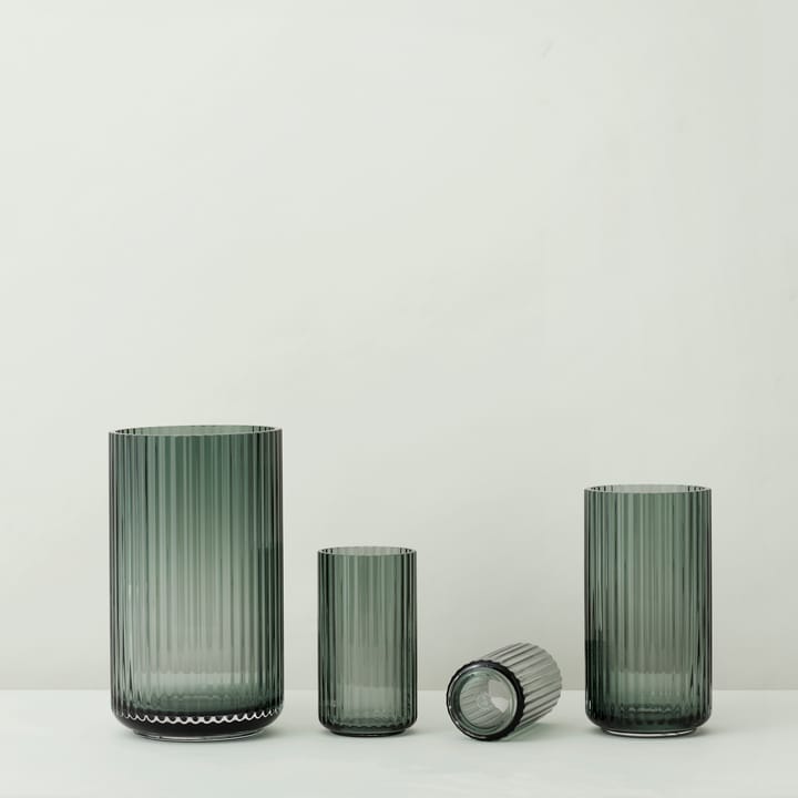 Lyngby vase glas grøn, 20 cm Lyngby Porcelæn
