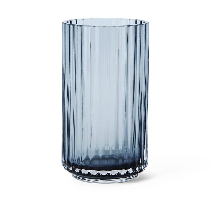 Lyngby vase glas midnatsblå - 12,5 cm - Lyngby Porcelæn