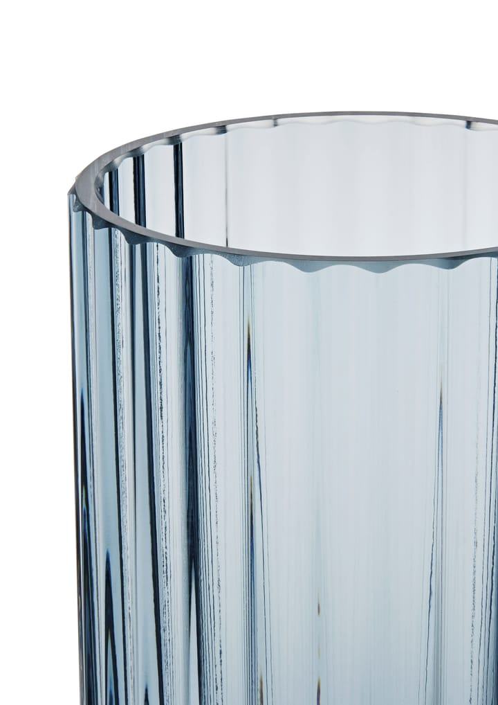 Lyngby vase glas midnatsblå - 12,5 cm - Lyngby Porcelæn