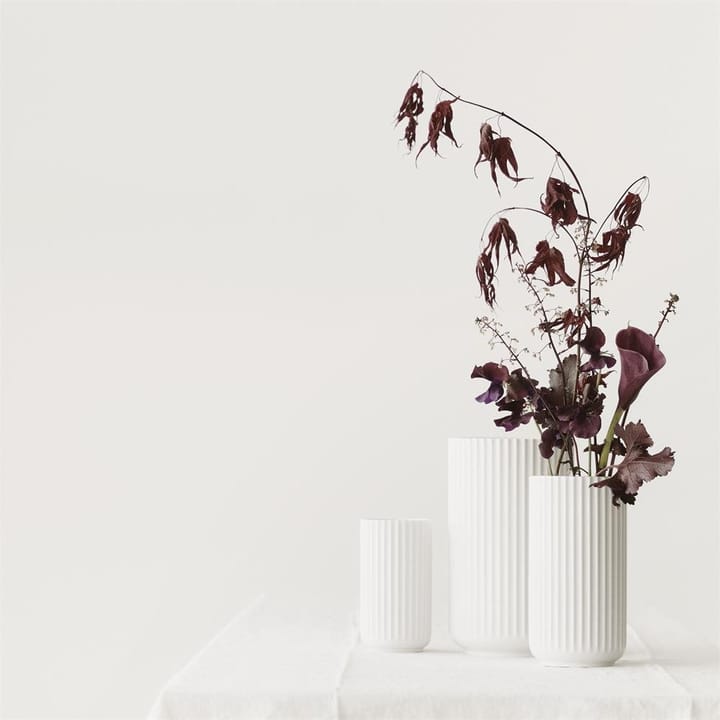 Lyngby vase hvid - 31 cm - Lyngby Porcelæn
