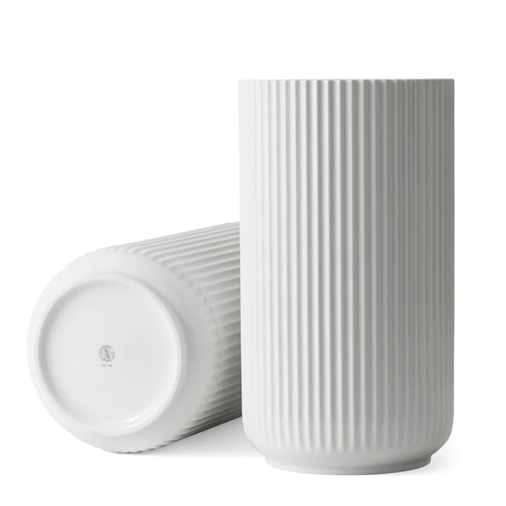 Lyngby vase hvid - 38 cm - Lyngby Porcelæn
