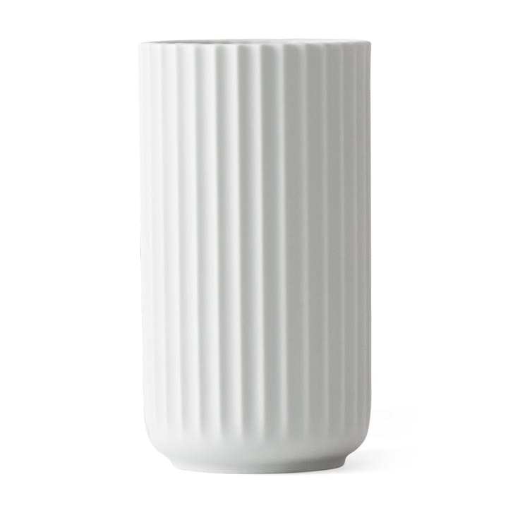 Lyngby vase hvid mat - 15 cm - Lyngby Porcelæn