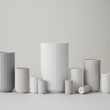 Lyngby vase hvid mat - 15 cm - Lyngby Porcelæn
