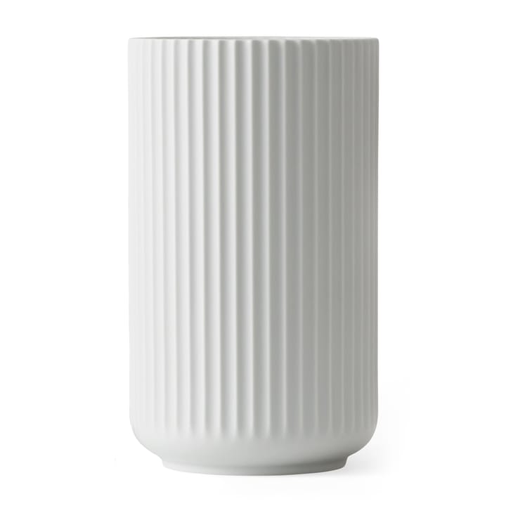 Lyngby vase hvid mat - 25 cm - Lyngby Porcelæn