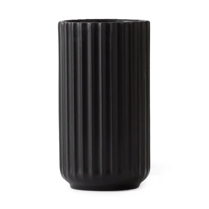 Lyngby vase sort mat - 12 cm - Lyngby Porcelæn