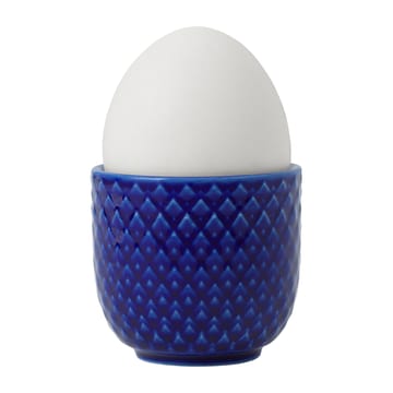 Rhombe æggebæger Ø5 cm - Mørkeblå - Lyngby Porcelæn