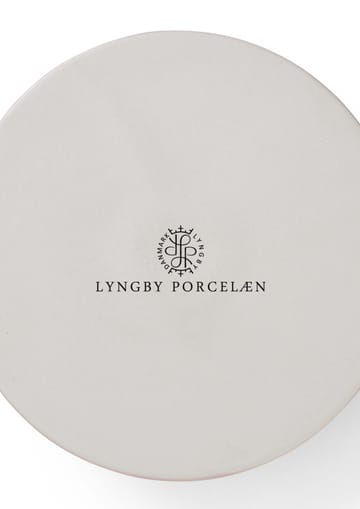 Rhombe lysestage 3 cm - Lyserød - Lyngby Porcelæn