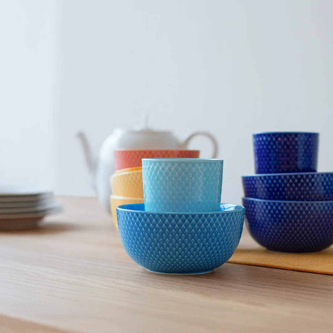 Rhombe skål Ø13 cm fra Lyngby Porcelæn - NordicNest.dk