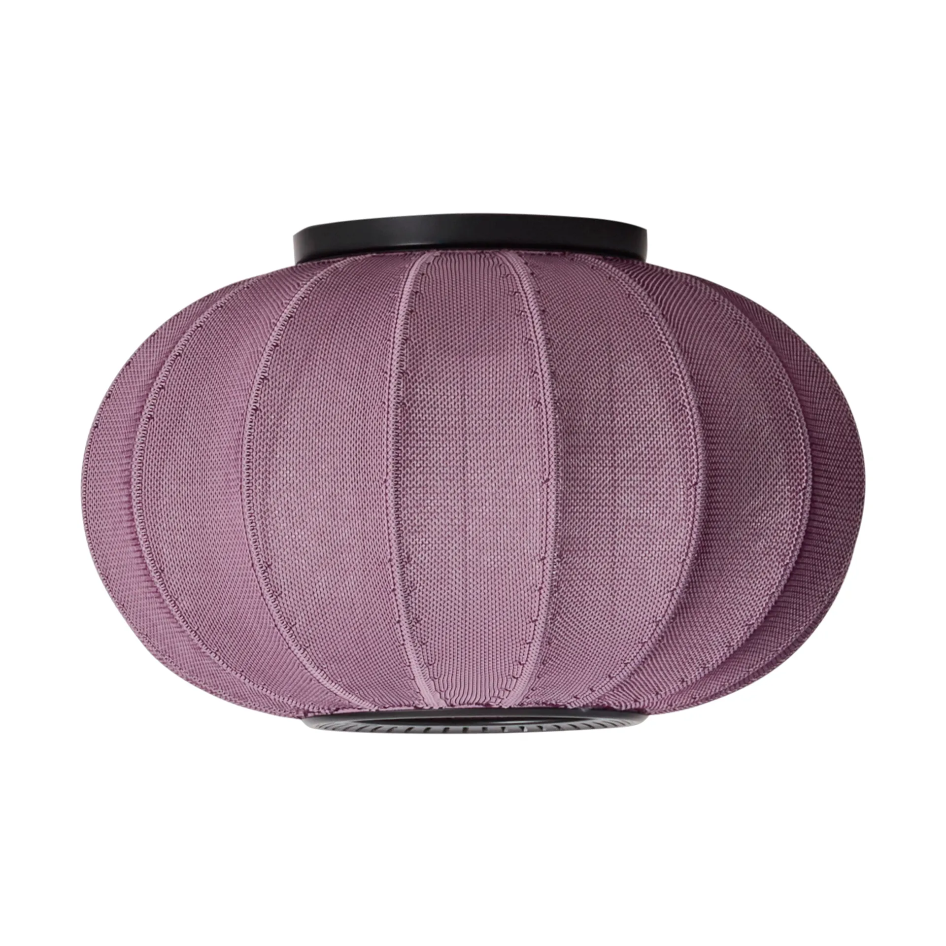 Knit-Wit 45 Oval væg- og loftlampe, Burgundy Made By Hand