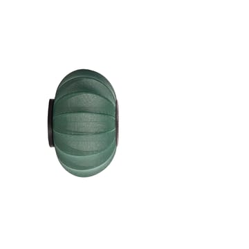 Knit-Wit 45 Oval væg- og loftlampe - Tweed green - Made By Hand