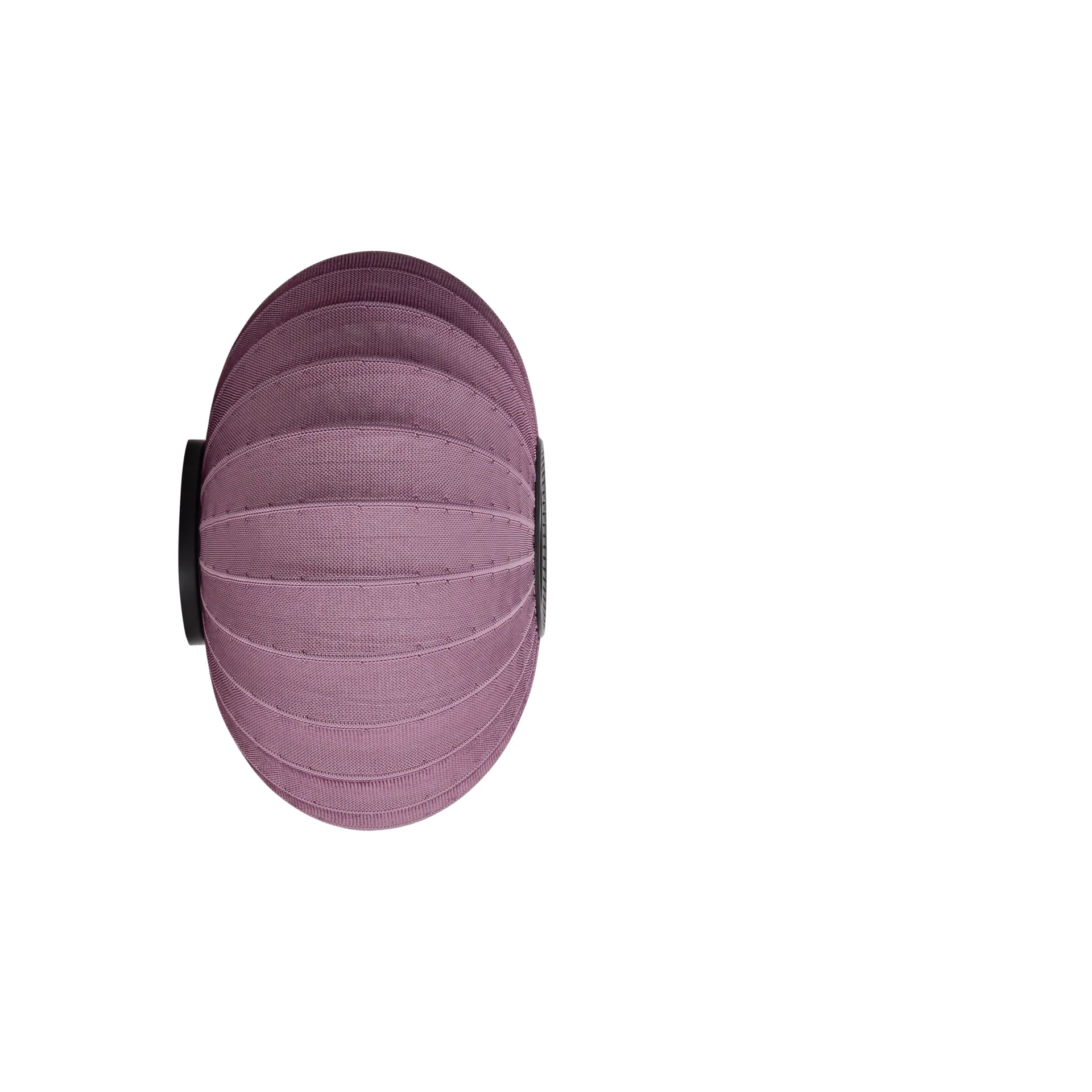 Knit-Wit 57 Oval væg- og loftlampe, Burgundy Made By Hand