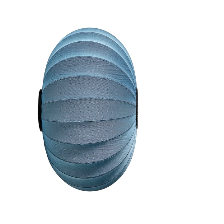 Knit-Wit 76 Oval væg- og loftlampe, Blue stone Made By Hand