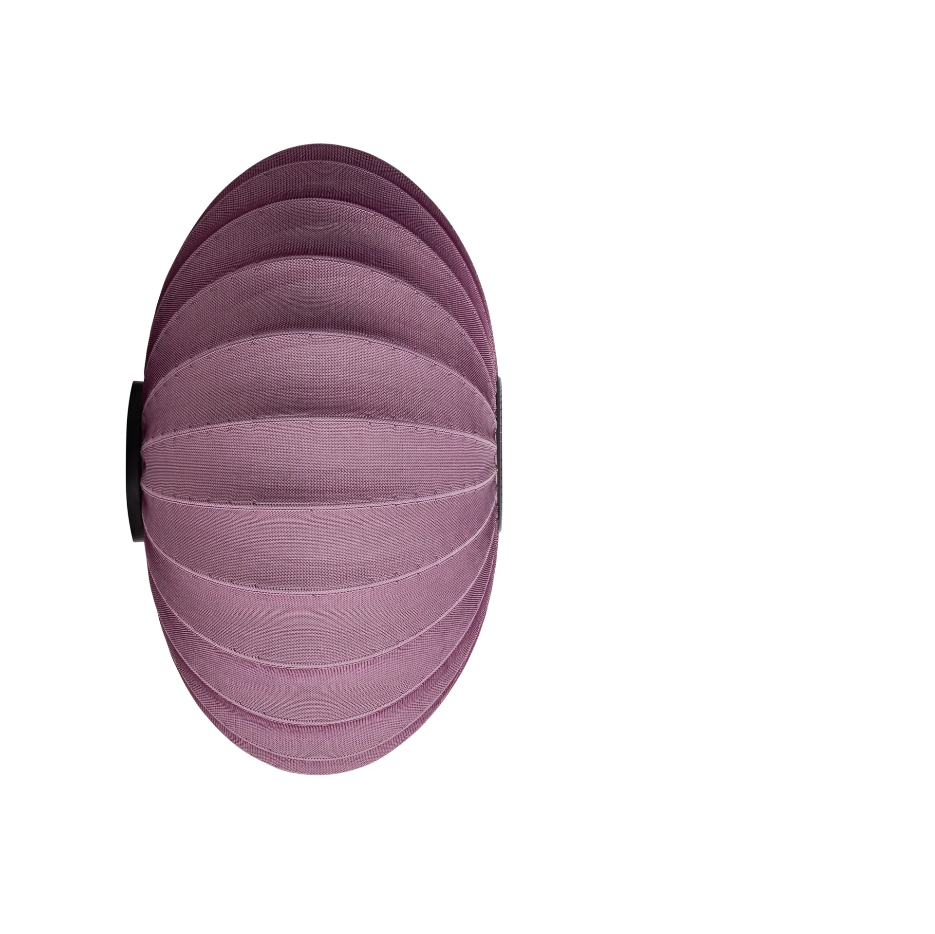 Knit-Wit 76 Oval væg- og loftlampe, Burgundy Made By Hand