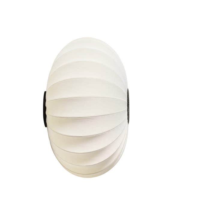 Knit-Wit 76 Oval væg- og loftlampe, Pearl white Made By Hand