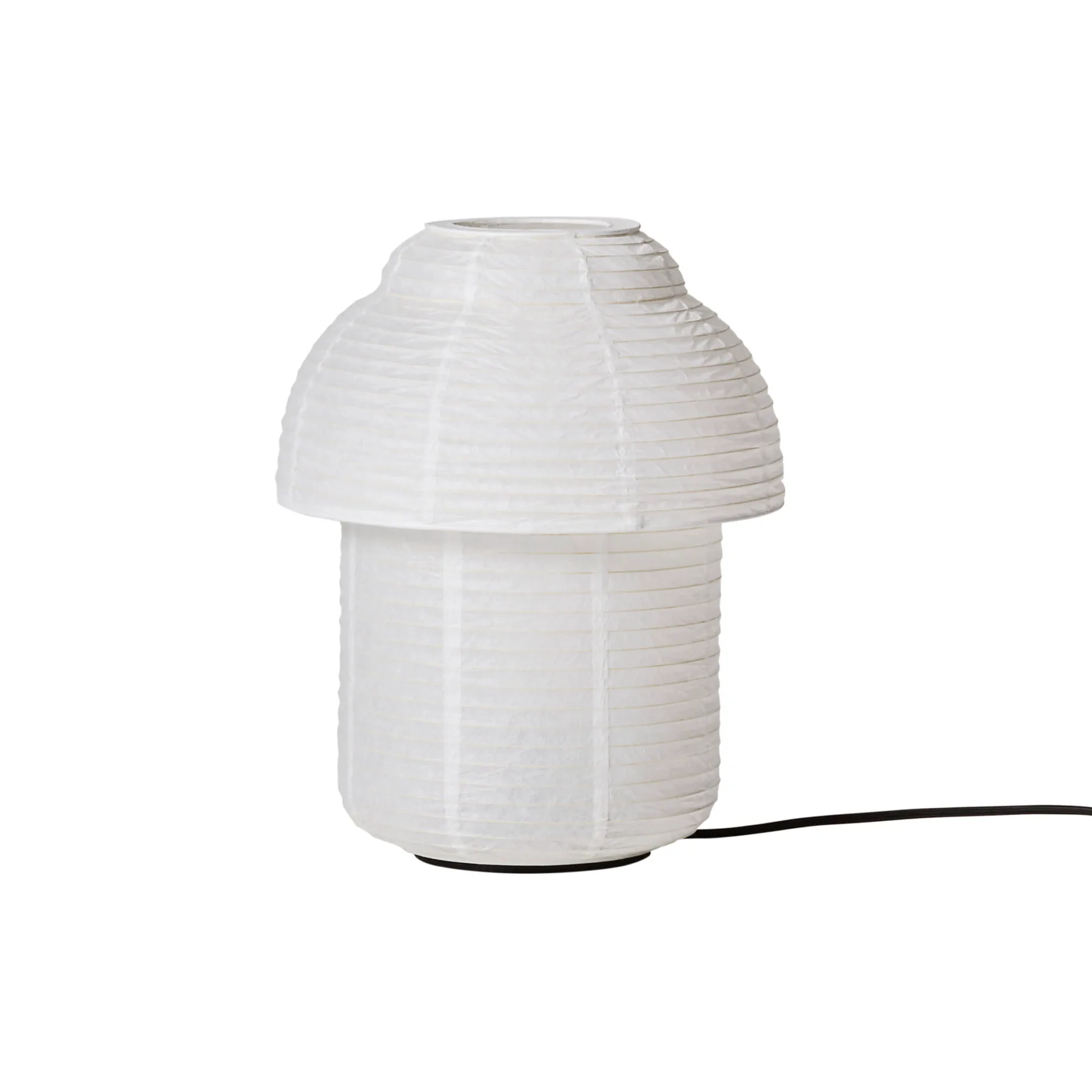 Papier Double bordlampe Ø30 cm, White Made By Hand