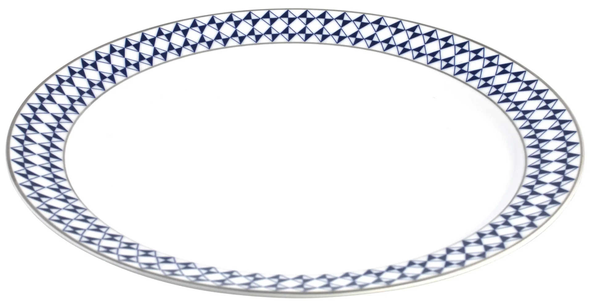 Tokyo Origami fad 36 cm, Hvid-blå Magnor