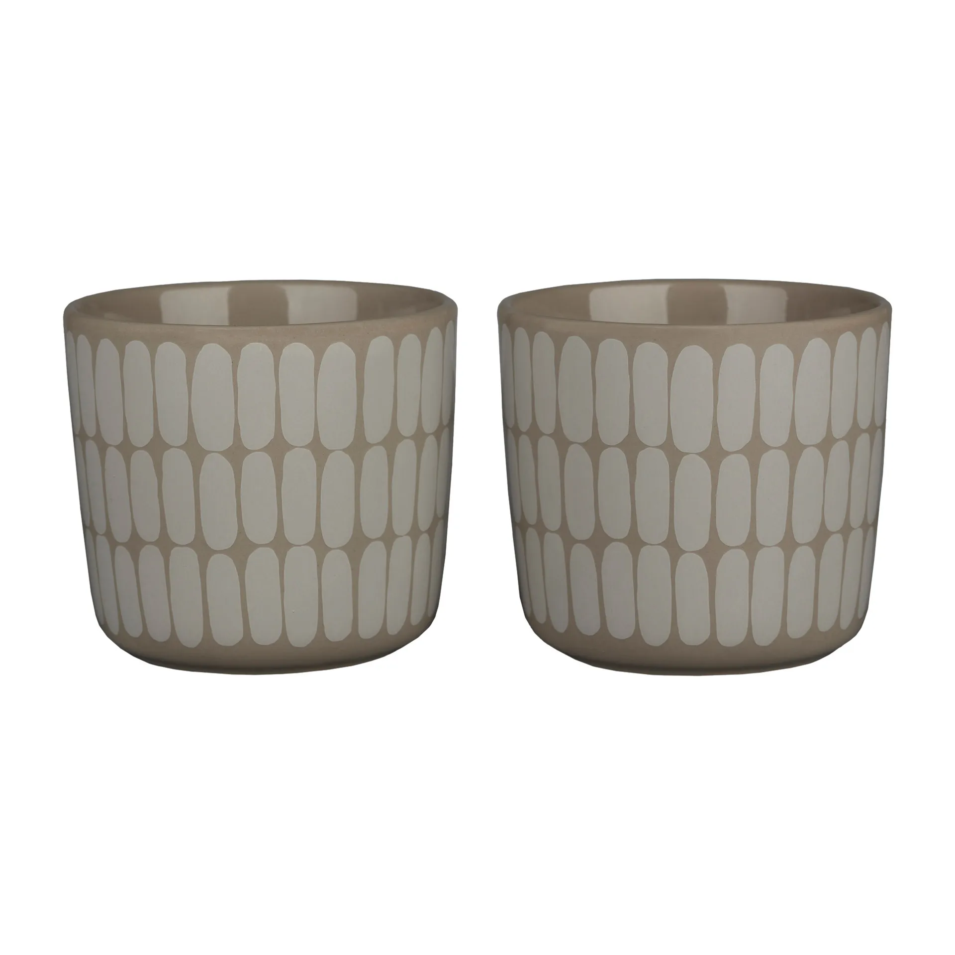 Alku krus 2-pak, Terra-white Marimekko