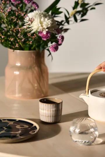 Alku krus 2-pak - Terra-white - Marimekko