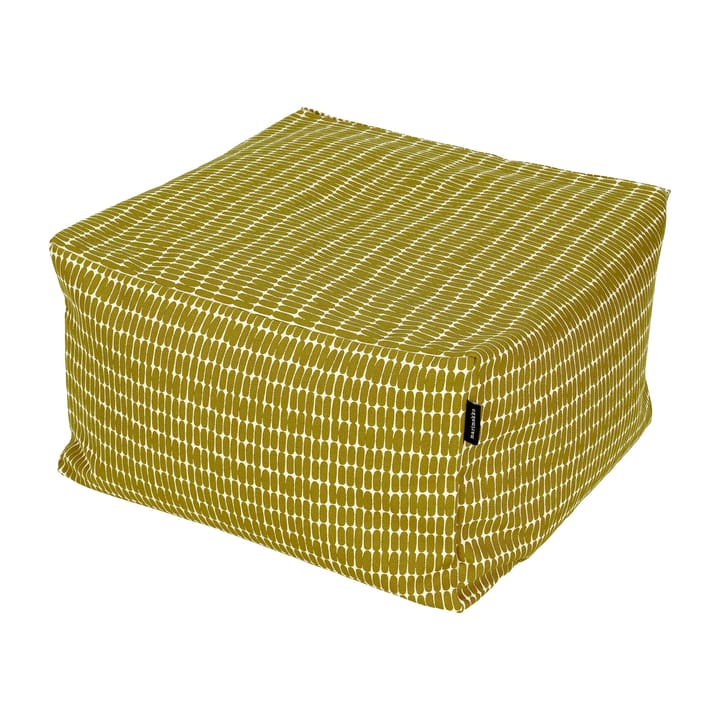Alku puf, Linen/Olive Marimekko