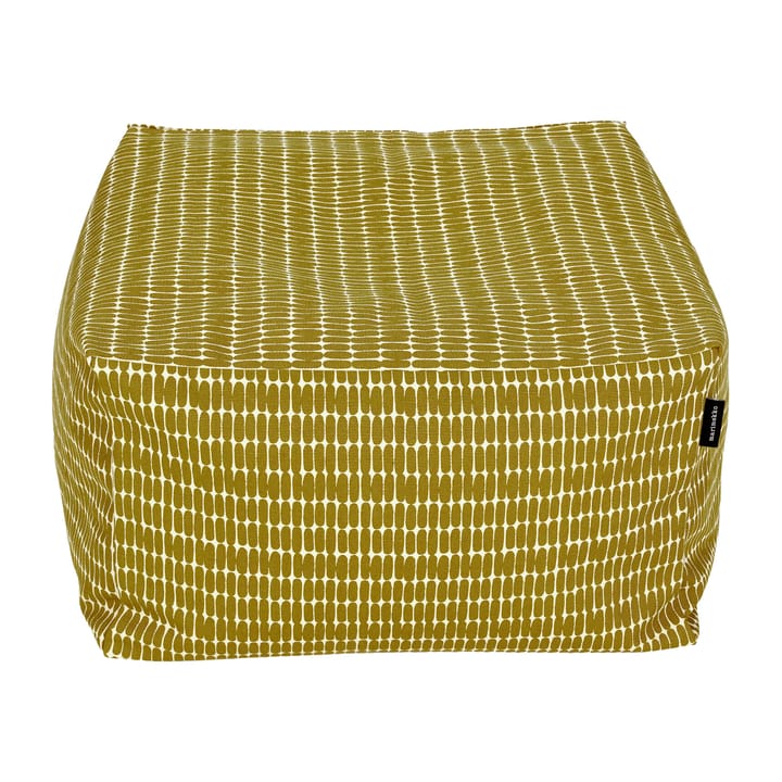 Alku puf, Linen/Olive Marimekko