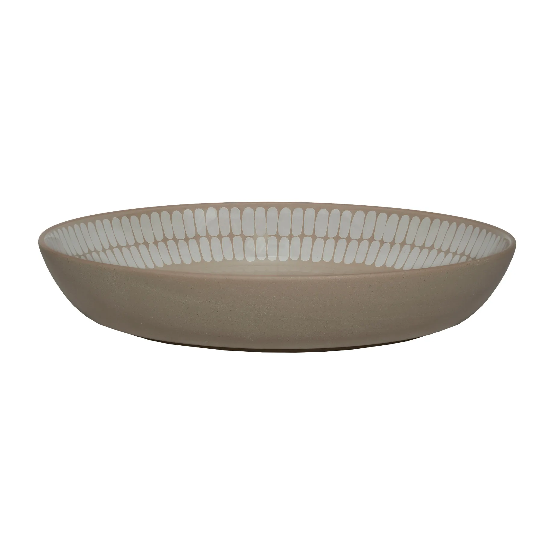 Alku tallerken Ø20,5 cm, Terra/White Marimekko