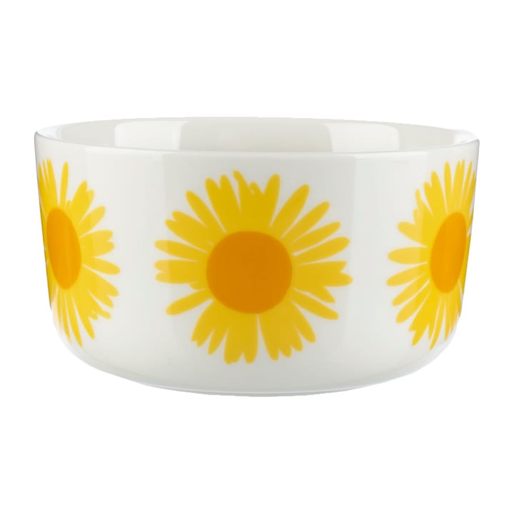 Auringonkukka skål 5 dl - Gul/Hvid - Marimekko